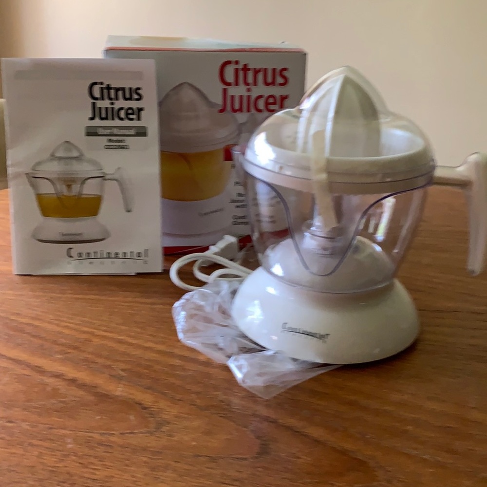 Citrus juicer